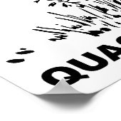 Quack Addict Funny Poster (Hoek)