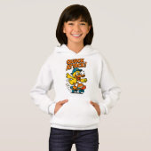 Quack Attack Duck Hoodie voor kinderen (Voorkant volledig)