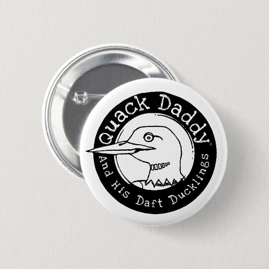 Quack Dad Loon Logo Button (Voorkant /achterkant)