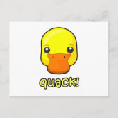 Quack! Duck Briefkaart (Voorkant)