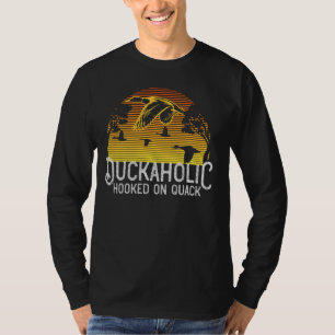 Quack Duck Hunter Duckaholic Idee T-shirt