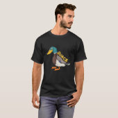 Quack Duck Injury T-shirt (Voorkant volledig)