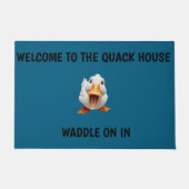 QUACK HOUSE EENDENDEURMAT DEURMAT (Voorkant)