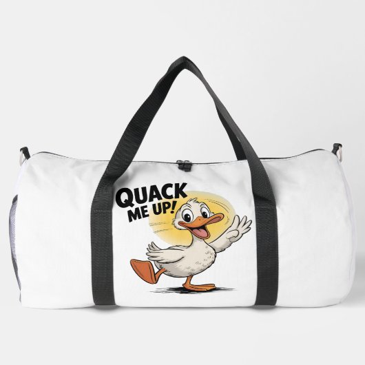 Quack Me Up Funny Duck Design Plunjezak (Achterkant)