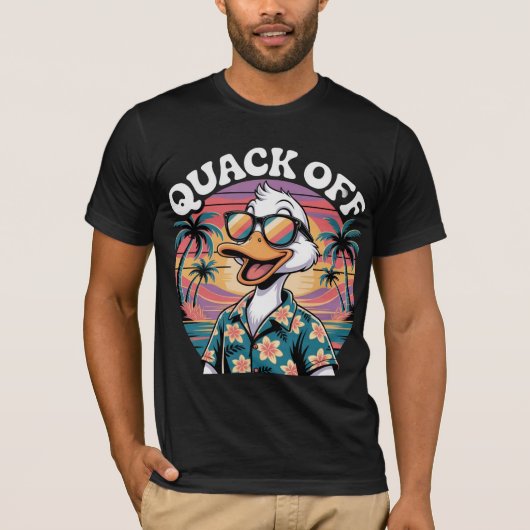 QUACK OFF DUCK T-SHIRT (Voorkant)