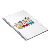 Quack Pack Eend Afstudeerhumor Notitieboek (Rechterzijde)
