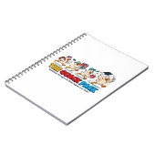 Quack Pack Eend Afstudeerhumor Notitieboek (Linkerzijde)