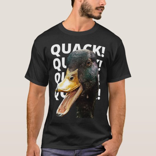 Quack Quack for Duck Lovers T-shirt (Voorkant)
