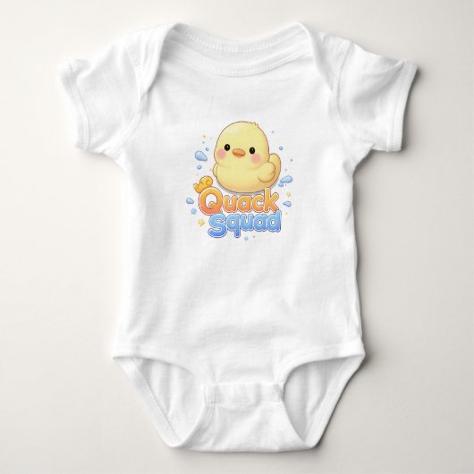 Quack Squad Duck Baby Bodysuit (Voorkant)