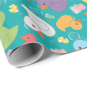 Quack-tastic Rubber Duck Wrapping Papier (Rol Hoek)
