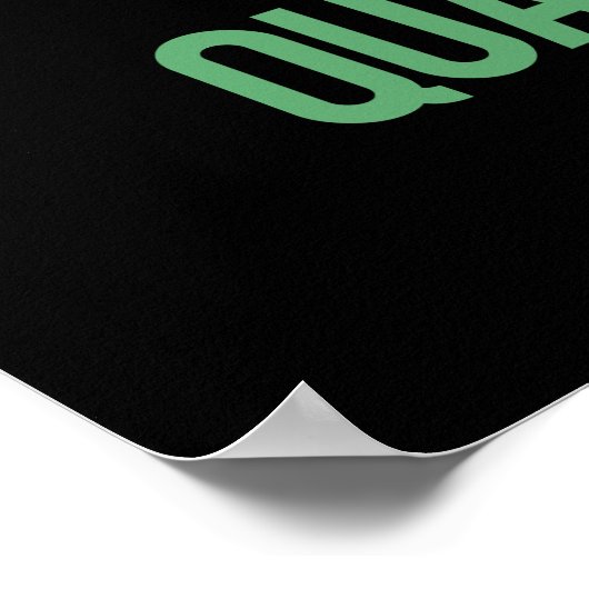 Quackalackin Funny Duck Pun Poster (Hoek)