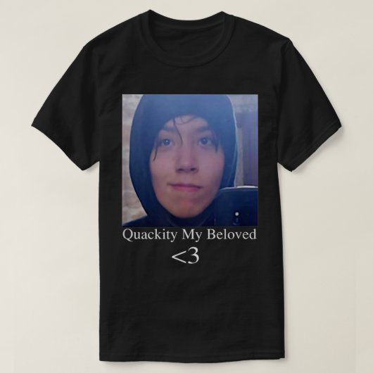 Quackback My Beloved T-shirt (Design voorkant)