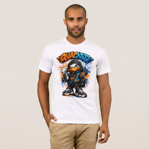 Quacked Graffiti Streetwear T-shirt