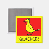 QUACKERS - magneet (Voorkant / Achterkant)