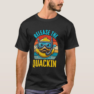 Quackin Boys Kinder Ducks Shirten Funny R T-shirt