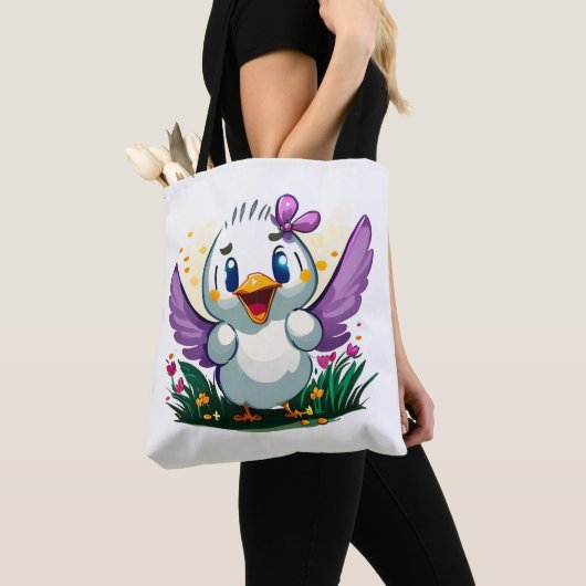 Quackin' Cute Tote Bag (Dichtbij)