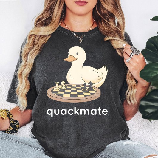 Quackmate Eendenschaken Grappige Woordspeling T-shirt
