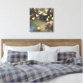 Quacktastische wateren (AI) Canvas Afdruk (Insitu (Slaapkamer))