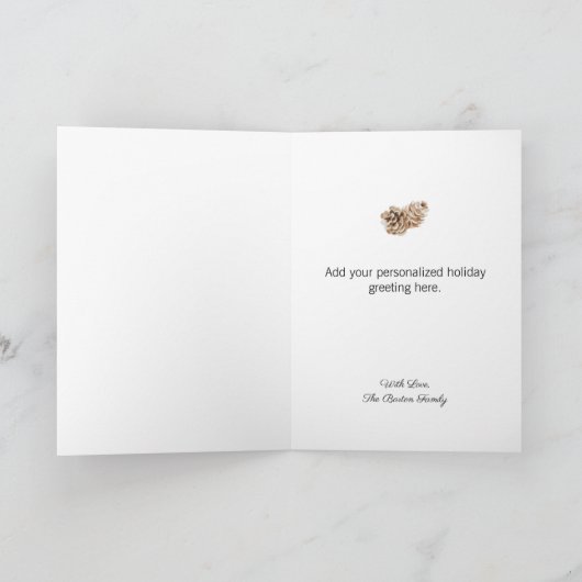 Quacky Feestdagen feestelijke Schattigee eend Kaar (Binnen)