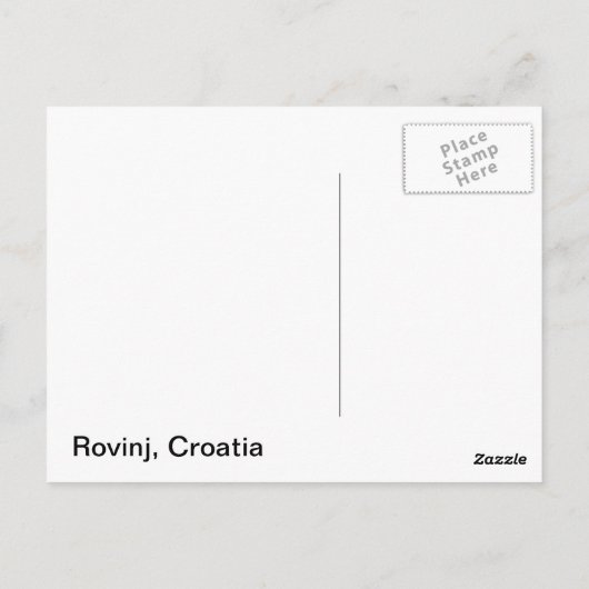 Quad afbeelding van Rovinj Briefkaart (Achterkant)