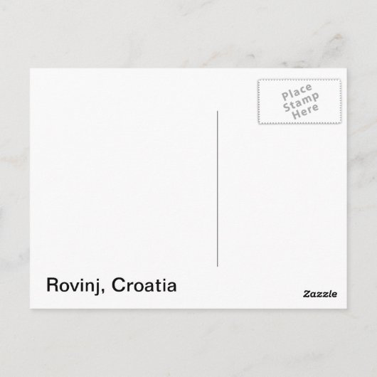 Quad afbeelding van Rovinj Briefkaart (Achterkant)