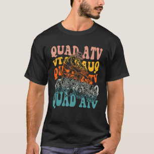 Quad ATV Biker Rider Mannen Boys Kinder T-shirt