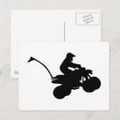 Quad - ATV Briefkaart (Voorkant / Achterkant)