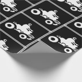Quad ATV-symbool Cadeaupapier (Hoek)