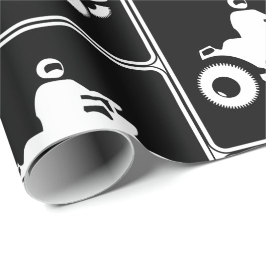 Quad ATV-symbool Cadeaupapier (Rol Hoek)