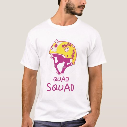Quad-bende T-shirt (Voorkant)