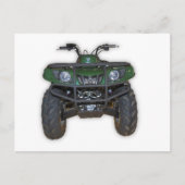 quad bike - atv briefkaart (Voorkant)