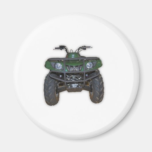 quad bike - atv magneet (Voorkant)
