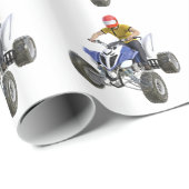 Quad Bike ATV Voorzijde Cadeaupapier (Rol Hoek)