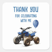 Quad Bike Envelope Sticker (Voorkant)