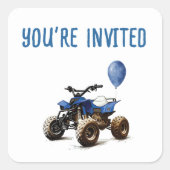 Quad Bike Envelope Sticker (Voorkant)