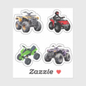 Quad Bike Stickers (Vel)