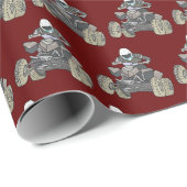 Quad Biking Cadeaupapier (Rol Hoek)