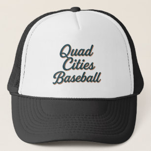 Quad Cities Baseball – Script Sport Trucker Pet