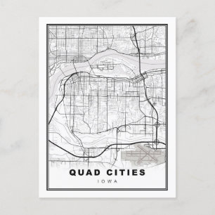 Quad Cities Kaart