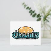 Quad Cities Marathon Briefkaart (Staand voorkant)