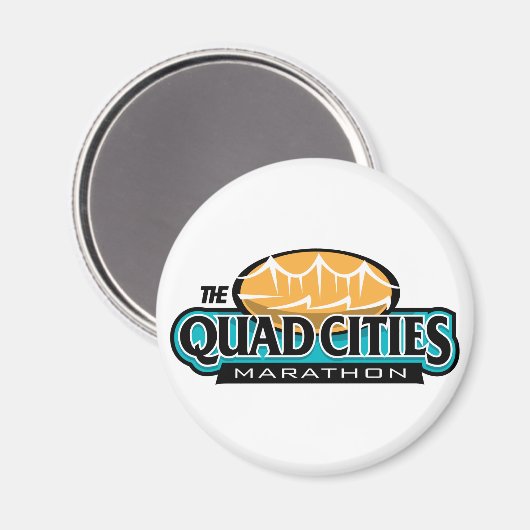 Quad Cities Marathon Magneet (Voorkant / Achterkant)