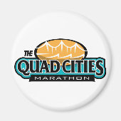 Quad Cities Marathon Magneet (Voorkant)