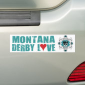 Quad City Misfits bumper sticker (Op auto)