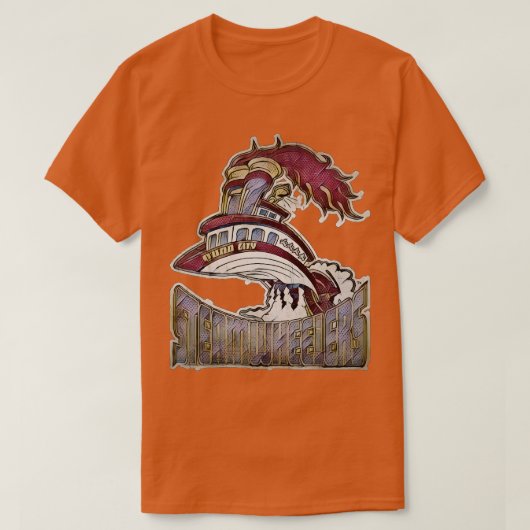 Quad City Steamwheelers TShirt 1 (Design voorkant)