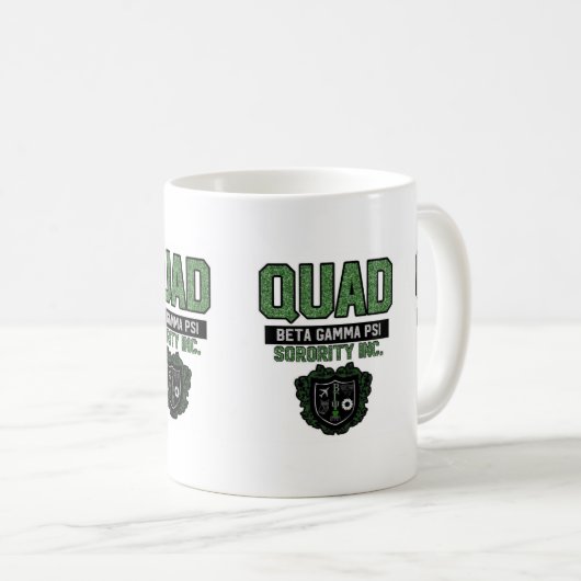 Quad Coffee mok (Voorkant rechts)