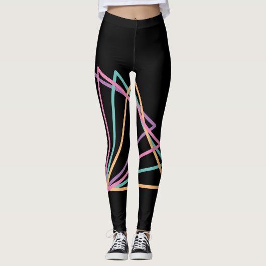 Quad driehoek leggings (Voorkant)
