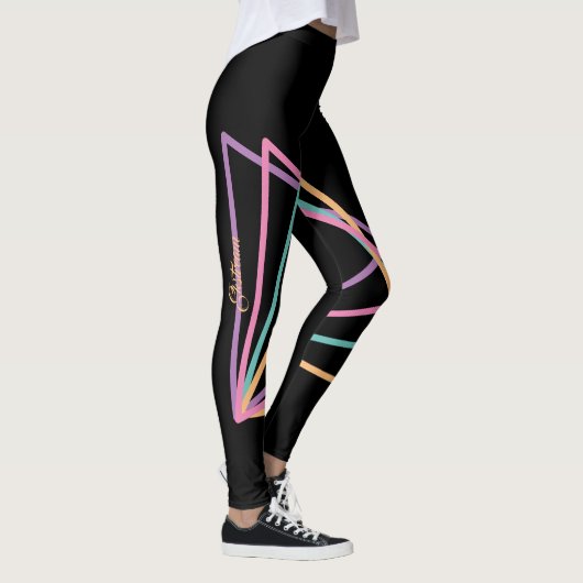 Quad driehoek leggings (Rechts)