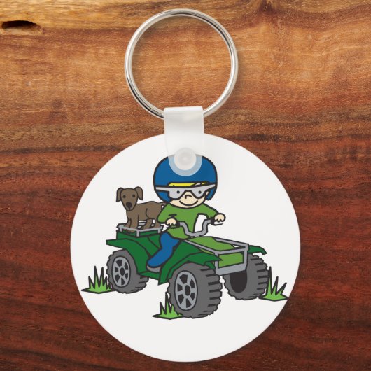 Quad Driving Sleutelhanger (Voorkant)