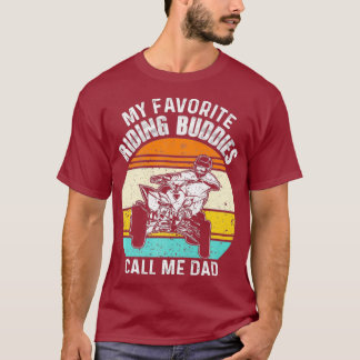 Quad Papa Mijn favoriete Riding Buddies ATV Gift T-shirt