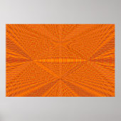 Quad Pataphysics Overlapping Spirals in CMYK Poster (Voorkant)